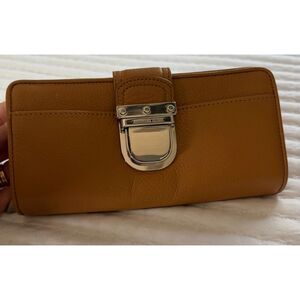 Michael Kors Charlton Tan Leather Wallet